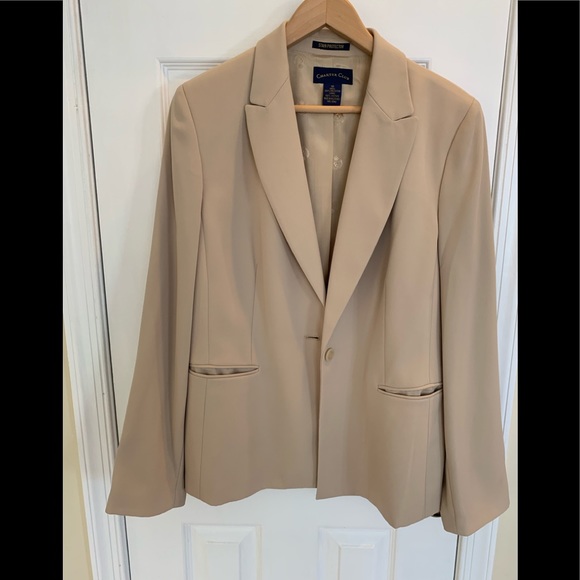 Charter Club Jackets & Blazers - Light tan fully lined jacket Charter Club Jackets & Blazers - Light tan fully lined jacket